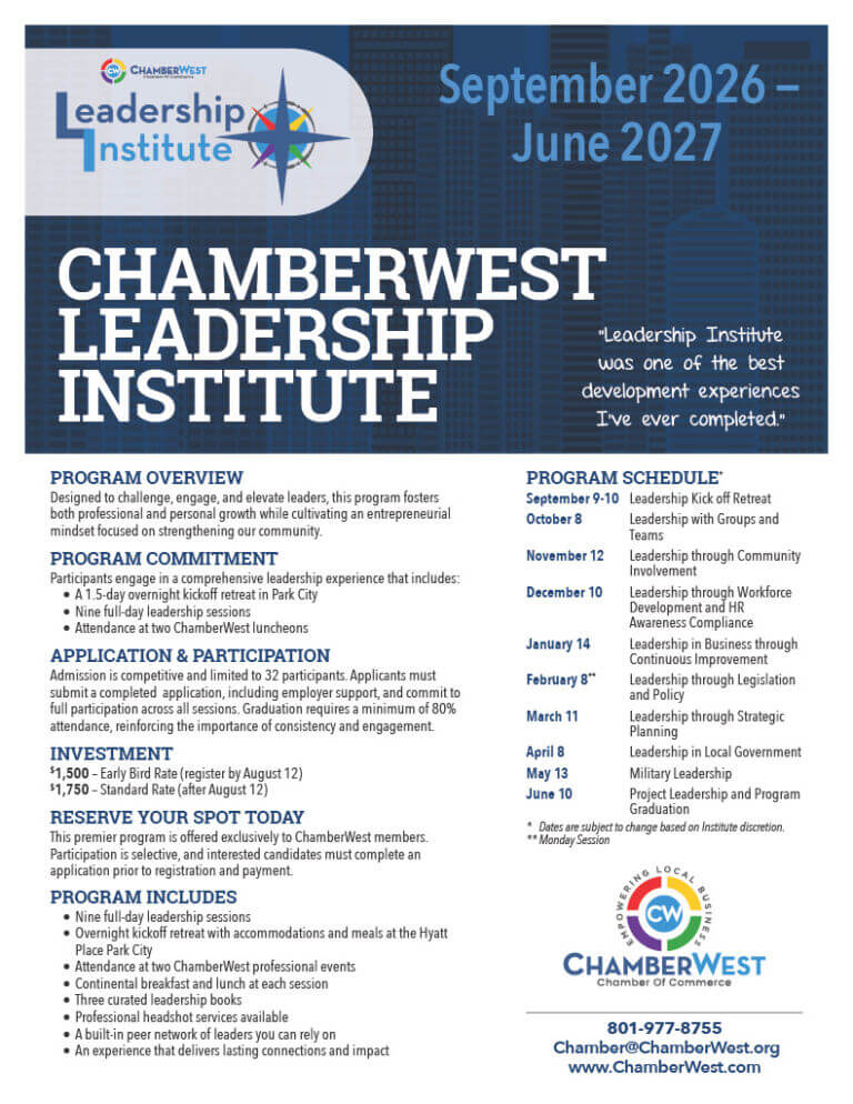 Chamber of Commerce Leadership Institute | ChamberWest